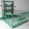 5m Hydraulic Cargo Lift Vertical Warehouse Cargo Elevator Guide Rail Lift Tables